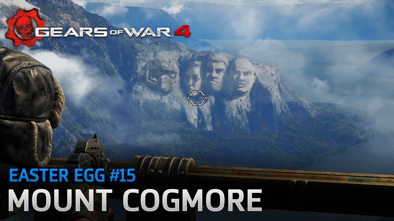 Gears of War 4 Easter Egg 15 Mount Cogmore on Glory (Tribute to
