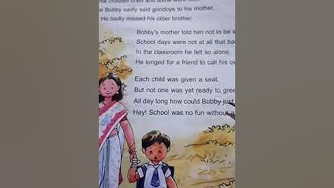 Class -1 Sub-Moral Science Ch-2 l want a friend Part-2