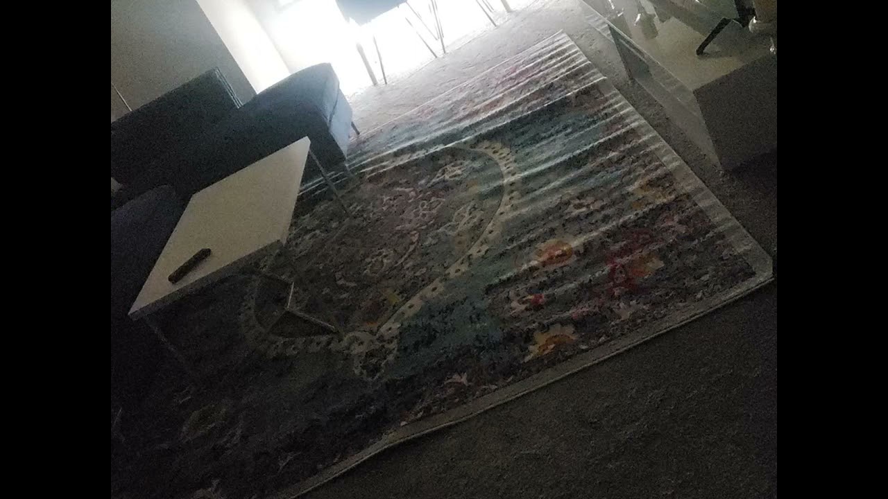 Ottomanson RIX32628X10 Area Rug, 7'10" x 9'10", Turquoise YouTube