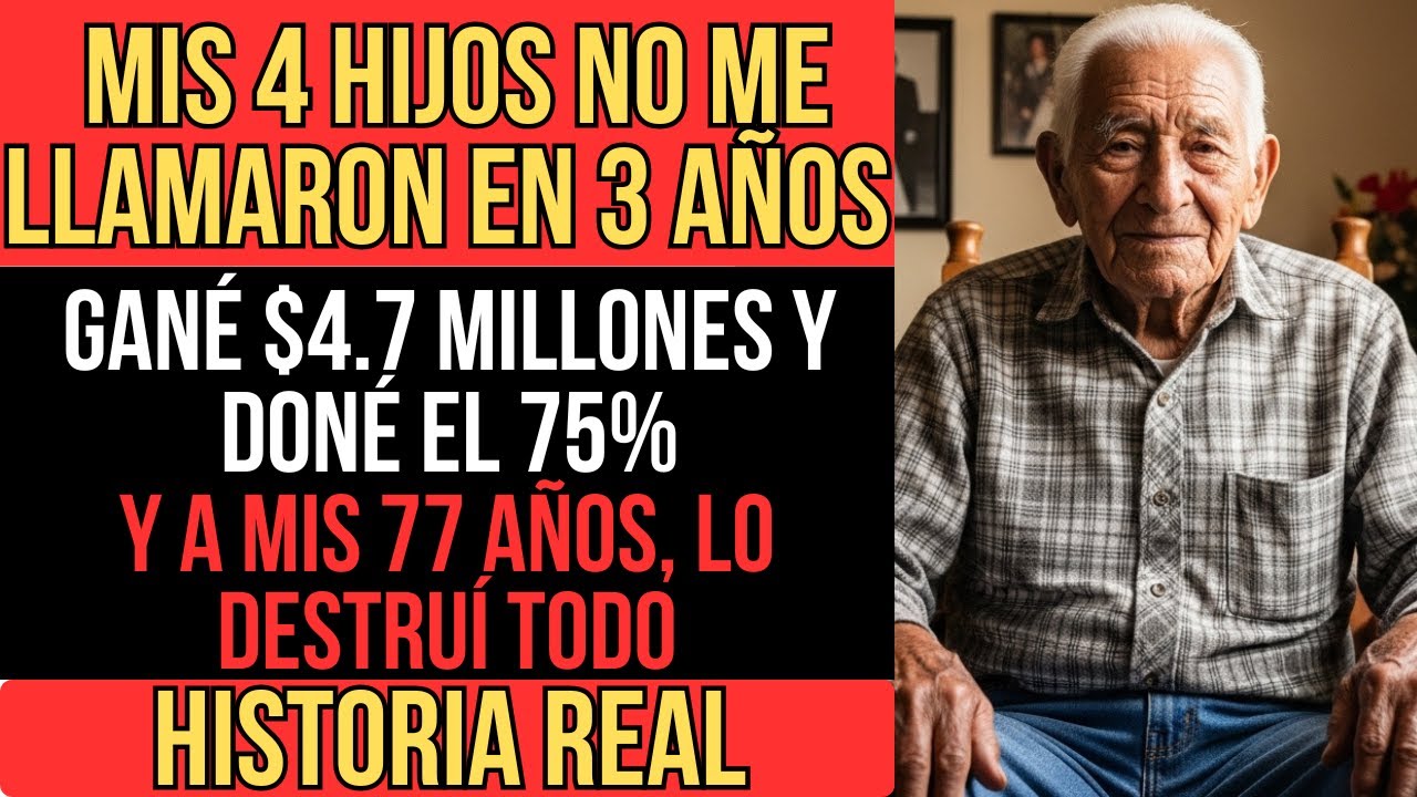 CRIÉ 4 HIJOS SOLO - NO ME LLAMARON EN 3 AÑOS HASTA QUE GANÉ $4.7 MILLONES