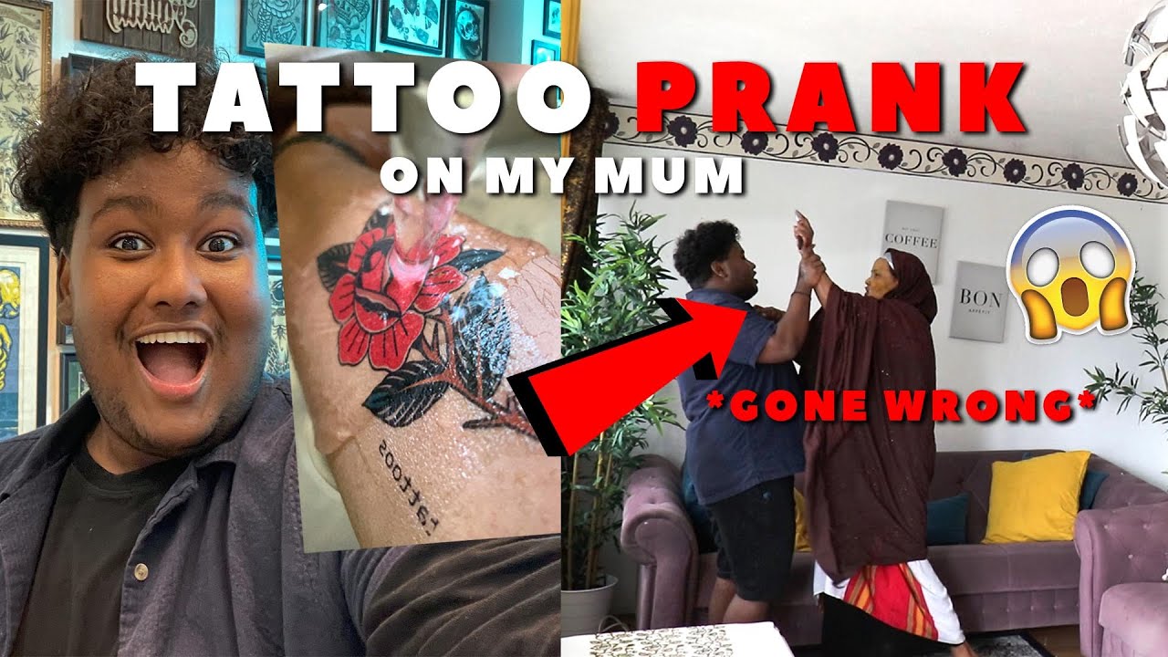 I GOT TATTOOS PRANK ON MY MUM *VERY EXTREME*