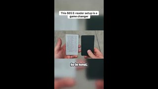 This $65 E-reader setup is a game changer