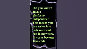 Java Trivia Series Part 2: How Java is Platform Independent Explained! 💻🚀 #javafacts
