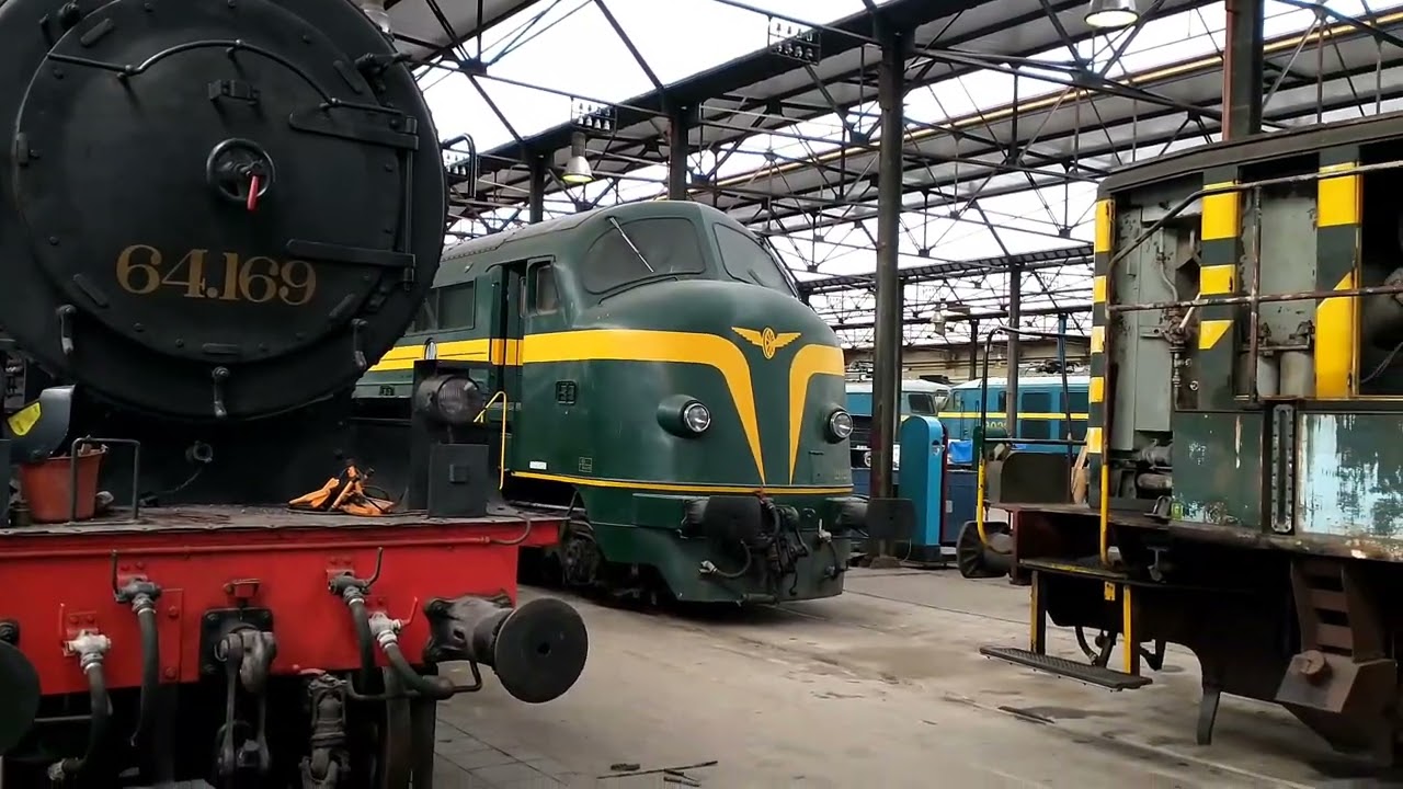 SNCB Treasure with the PFT in Saint Ghislain