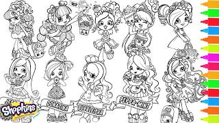 Shopkins Shoppies Dolls Coloring Book Pages Macy Macaron, Jessicake, Rainbow Kate Shopkins Shoppies Dolls Coloring Book Pages Macy Macaron, Jessicake, Rainbow Kate