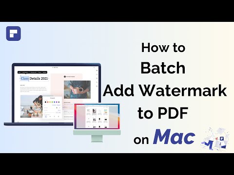 How to Batch Add Watermarks to PDF on Mac | Wondershare PDFelement 8