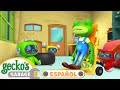 Gecko está roncando | 🐸 Garaje de Gecko | Carros para niños | Vídeos educativos