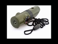 Emergency survival whistle multi function toolmagnifierflashlightstorage container compass