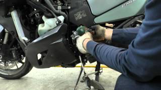 Kawasaki GTR 1400 drive shaft knock fix