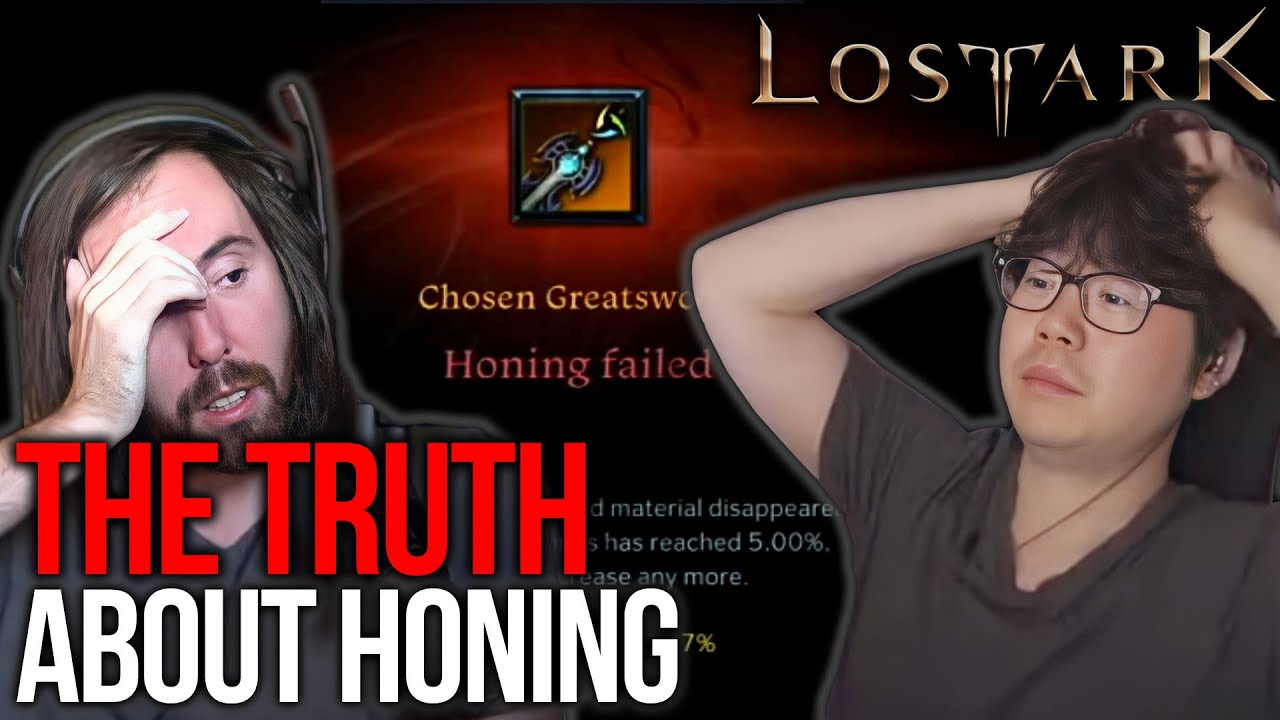 LOST ARK "RAGE" HONING IS DANGEROUS - FULL CONTEXT OF +20 WEAPONS