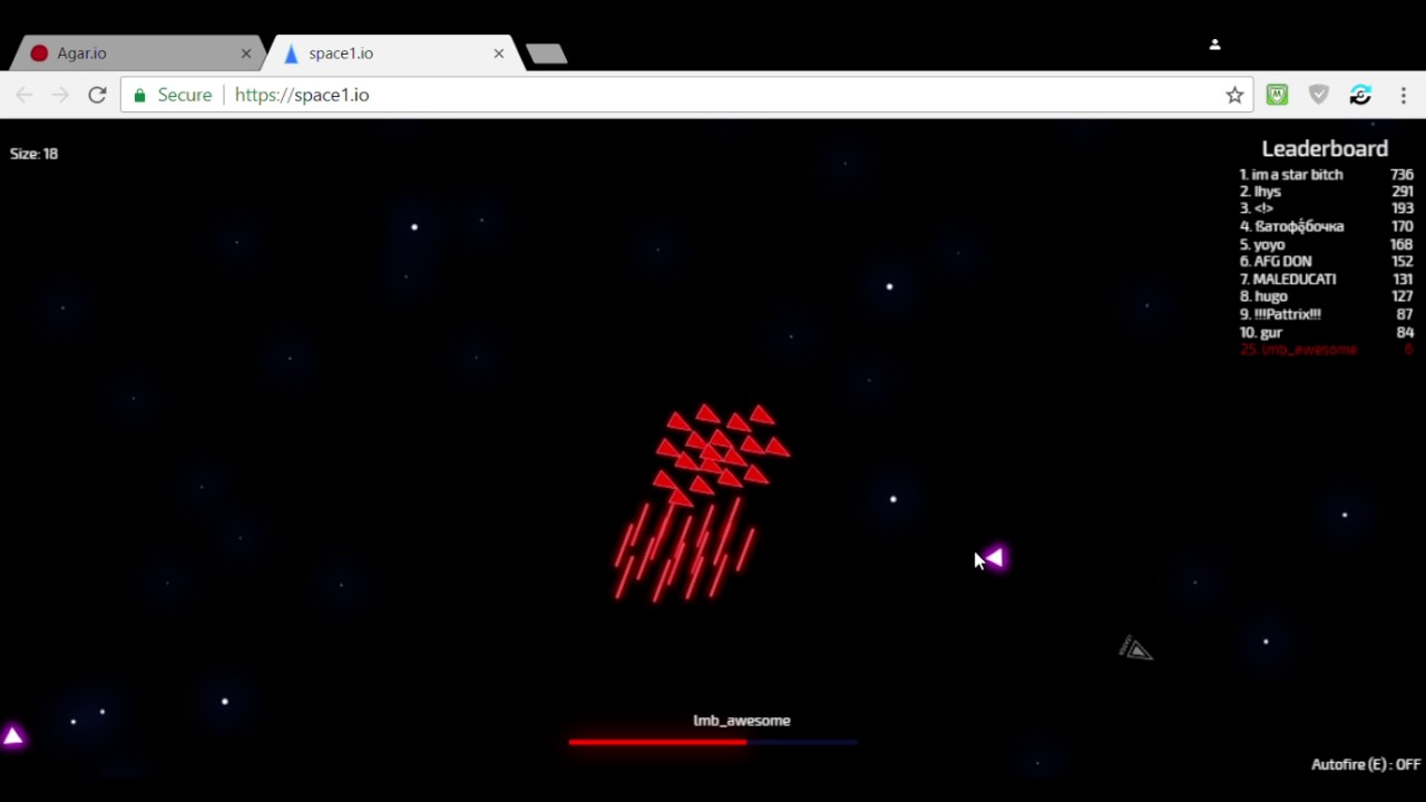 space1 io :playing space1 io for the first time!