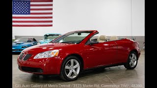 2007 Pontiac G6 GT For Sale - Walk Around