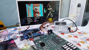 Killer Instinct 2 PCB on Retroelectronik Essential Supergun