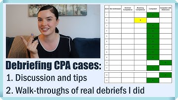 How to debrief a CPA case to easily pass CFE the first time | Debriefing tips & walk-throughs