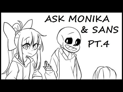 Ask Monika and Sans (Ask Dokitale S2 Pt1)