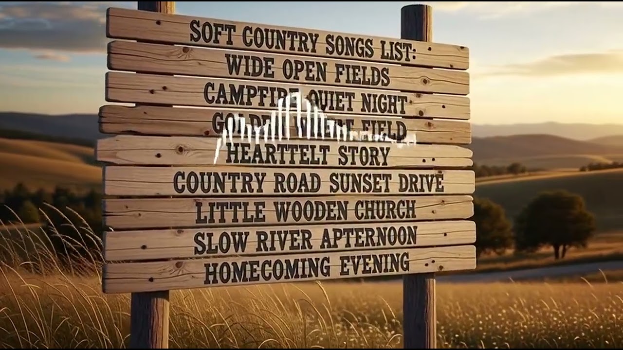Soft Country Songs for Sleep and Relaxation