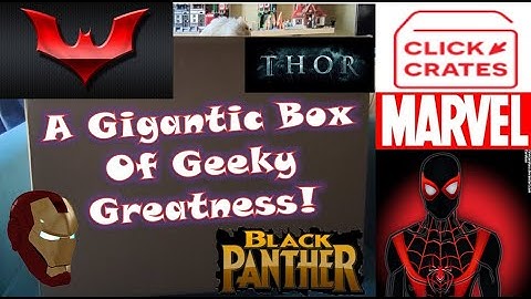 Click Crates Ultimate Mega Crate 9.0 Unboxing - A Massive £100 Box With Five Huge Items! Awesome