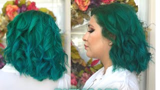 DYING MY HAIR BLUE GREEN | ARCTIC FOX PHANTOM GREEN &amp; AQUAMARINE