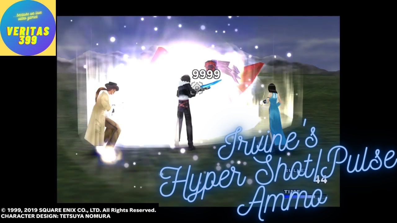 FINAL FANTASY VIII REMASTERED - IRVINE'S SPECIAL WITH PULSE AMMO - YouTube