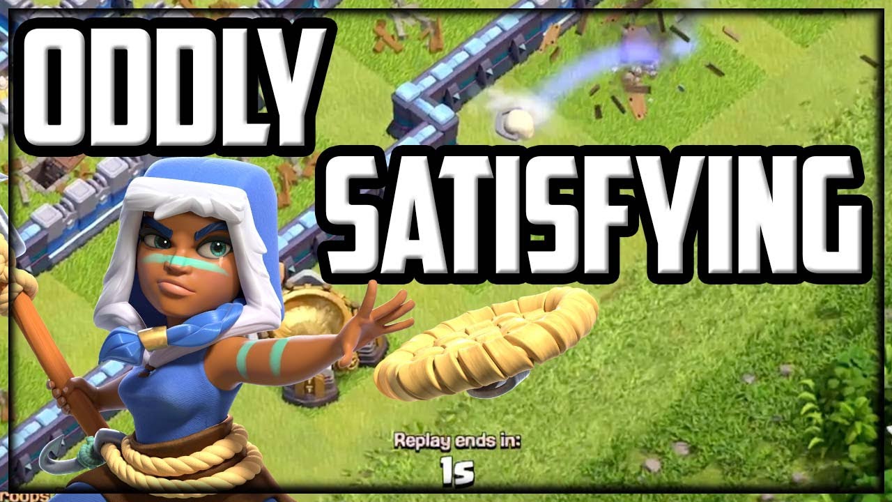 The MOST SATISFYING Clash of Clans Video!
