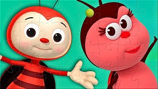 Little Baby Bum feat Boogie Bugs | Ladybug Ladybug | Jigsaw Puzzle Game screenshot 4