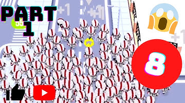 CROWD CİTY GAMEPLAY WALKTHROUGH (İOS-ANDROİD)  PART 1| LEVEL 8