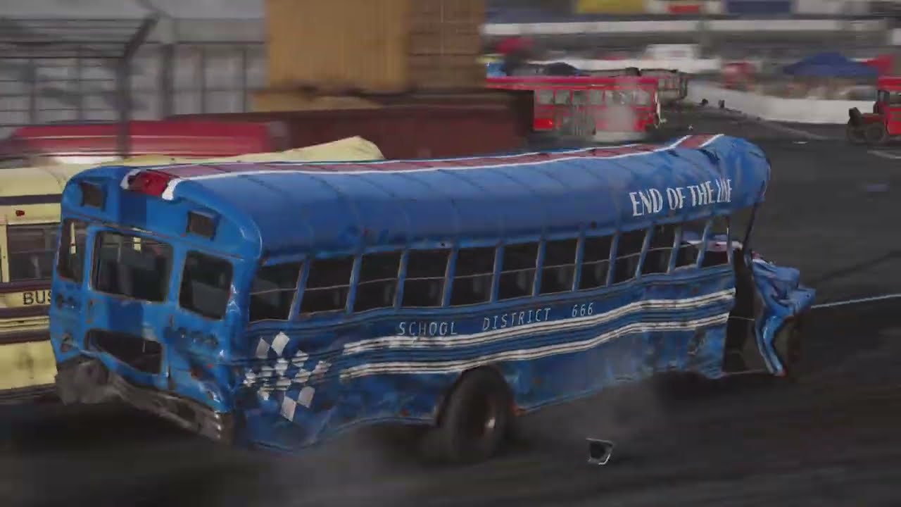 Wreckfest highlight's of  2  race's