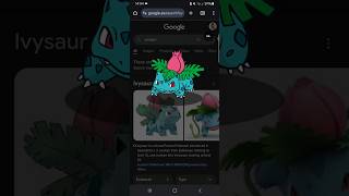 Pokédex de Google 22: Ivysaur #Pokemon #Ivysaur #Pokedex #Google #Googlesearch #Googleenglish