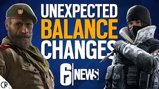Unexpected Balance Changes, Kaid, Frost, Twitch & Pulse - 6News - Tom Clancy's Rainbow Six Siege