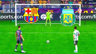FIFA 23 - BARCELONA VS ARGENTINA I PENALTY SHOOTOUT I FINAL CHAMPIONS LEAGUE 2023 I
