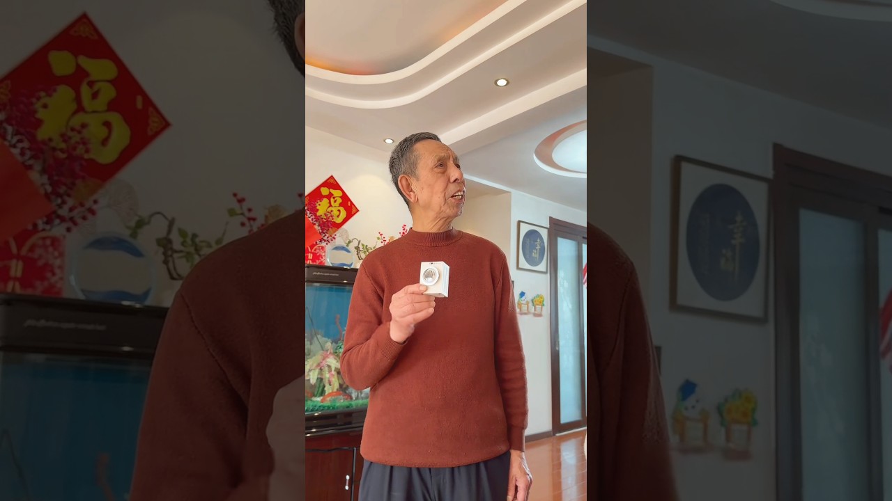 When a Grandson Trapped Grandpa in a Mini World #shorts