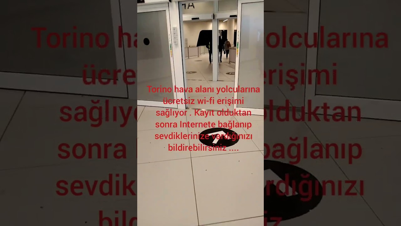 Part 3 Turin havaalanından şehir merkezine gidiş.How to get from Turin airport to the city center.