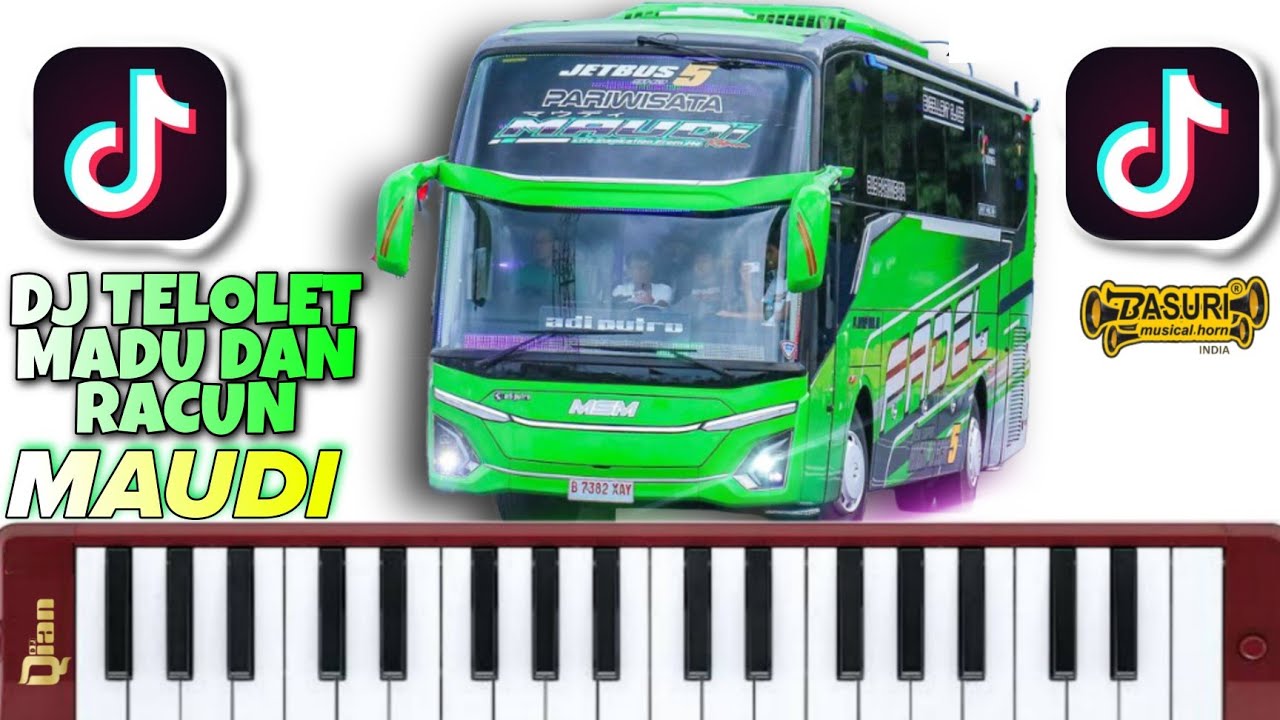 DJ TELOLET BASURI | MADU DAN RACUN | PIANIKA |  BUS MAUDI ASYROF JB5 CORTAS JEDAG JEDUG #basuri