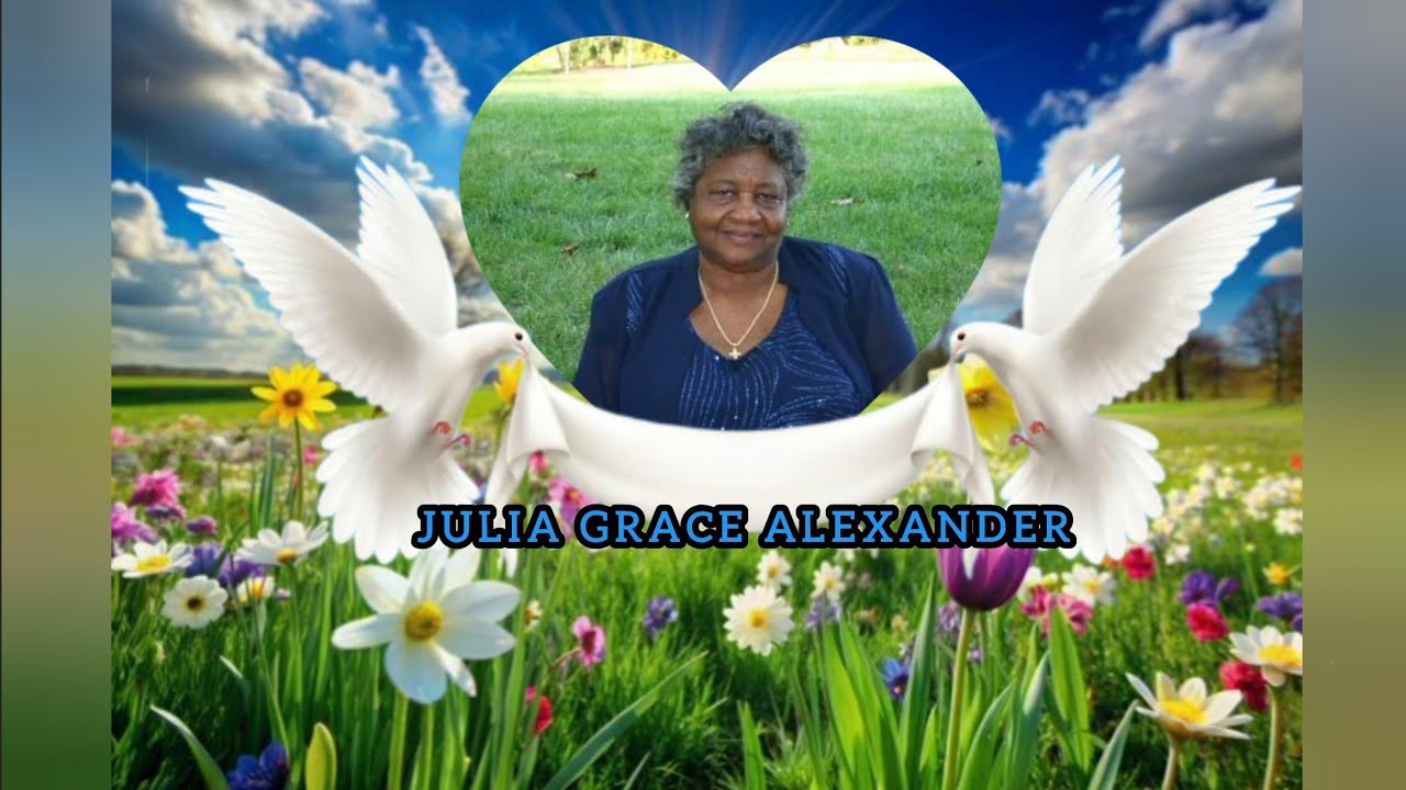 Julia Grace Alexander who Resided in the USA Funeral and Burial Service
