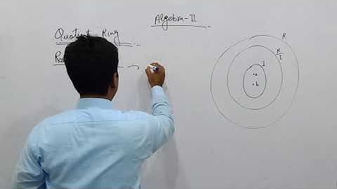 Quotient Ring:Ring theory