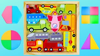 LIVE: Vehicle Names | Toddler Toy Puzzle Fun for Kids 🚗🧩 screenshot 5