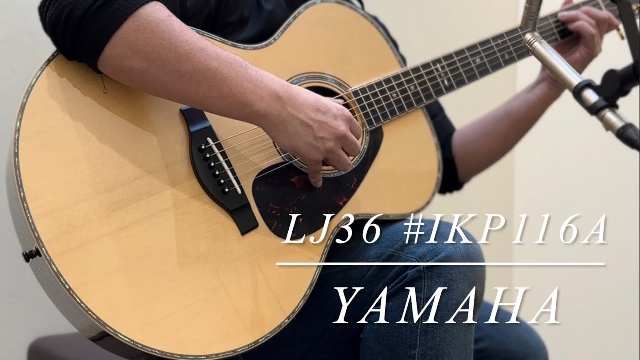 YAMAHA LJ36 ARE S/N:IKP116A - YouTube