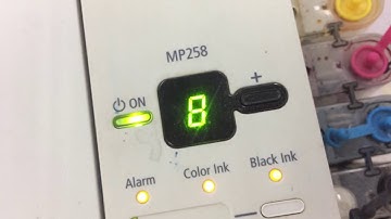 Canon MP258 Error E08