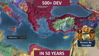 DOMINATING The Balkans as Byzantium - EU4 1.37