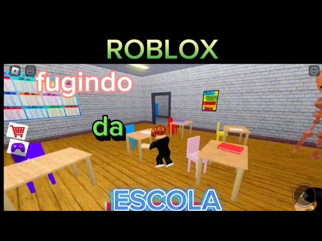 Roblox - Fugindo da Escola