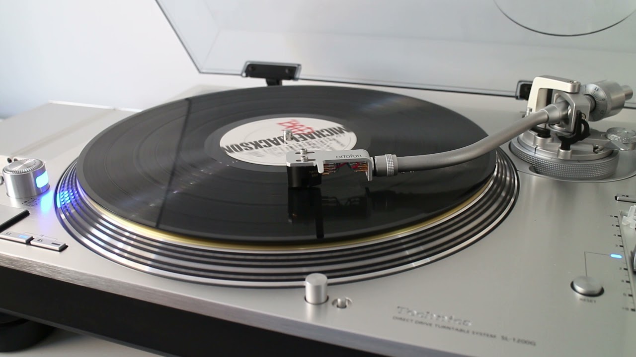 Michael Jackson - Dirty Diana (1987 Vinyl LP) - Technics 1200G / Hana MH