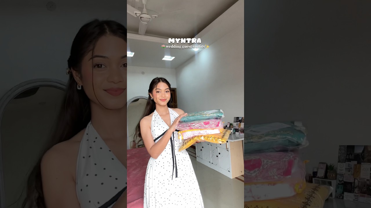 Myntra wedding guest outfits 