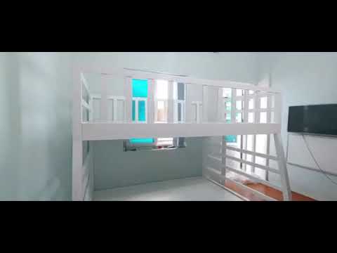 Video Giường tầng dùng cho cả gia đình, giường làm bằng gỗ tự nhiên, siêu chắc chắn| Giường Tầng Hồ Hồng - youtube