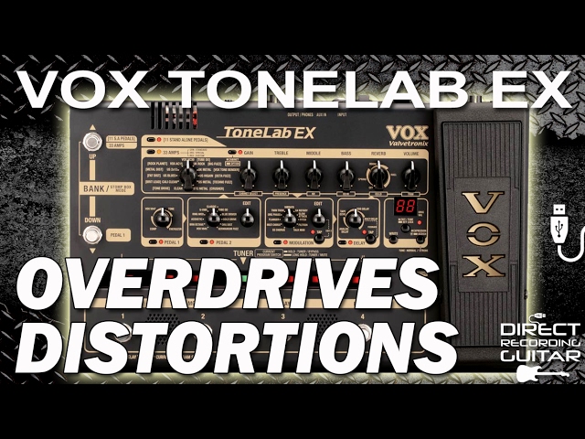 ギター ToneLab EX VOX ToneLab EX Guitar Multi Effects Pedal | Guitar Center