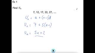 1 Year 13 A Level Maths Arithmetic Sequences