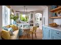 Small But Beautiful House Tour | Vintage Blue &amp; Yellow Cottage Decor Inspiration