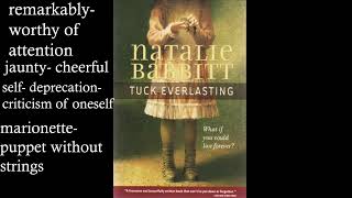 Tuck Everlasting Chapter 4