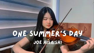 あの夏へ One Summer's Day (The Name of Life from 'Spirited Away')  - Joe Hisaishi | Violin Cover