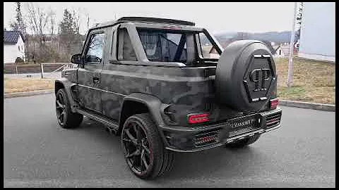 2020 Mercedes AMG G 63 Star Trooper Pickup Limited Edition G Wagon by Mansory and Philipp Plein