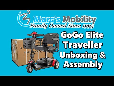Pride SC40E Go Go Traveller - How to Unbox and Assemble - YouTube